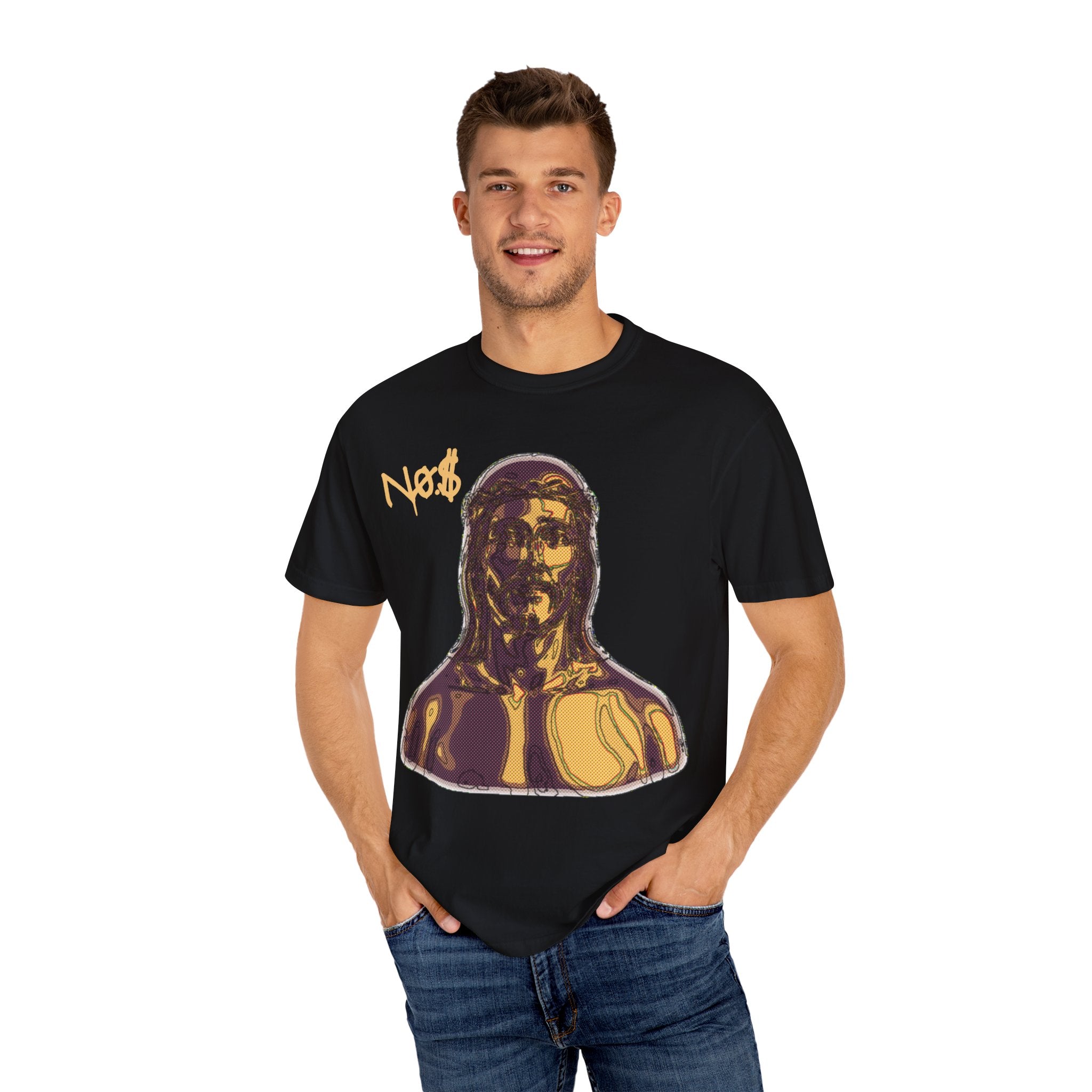 Bronze Bust Graphic T-Shirt — “Hair of Wool, Skin of Bronze” Tee