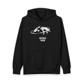 World View Graphic Hoodie — Bold Globe Skate Logo Pullover
